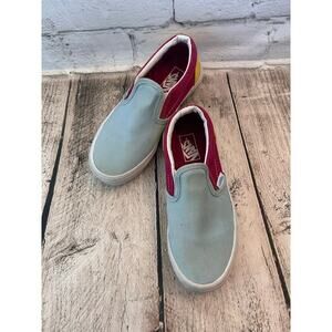 VANS Unisex Kids Classic Slip-On Sneakers / Size: 1.5